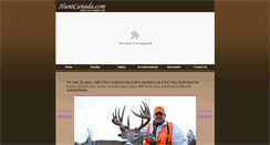 Desktop Screenshot of huntcanada.com